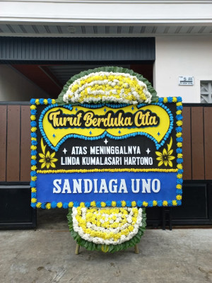 Papan Bunga Duka di Pare Pare